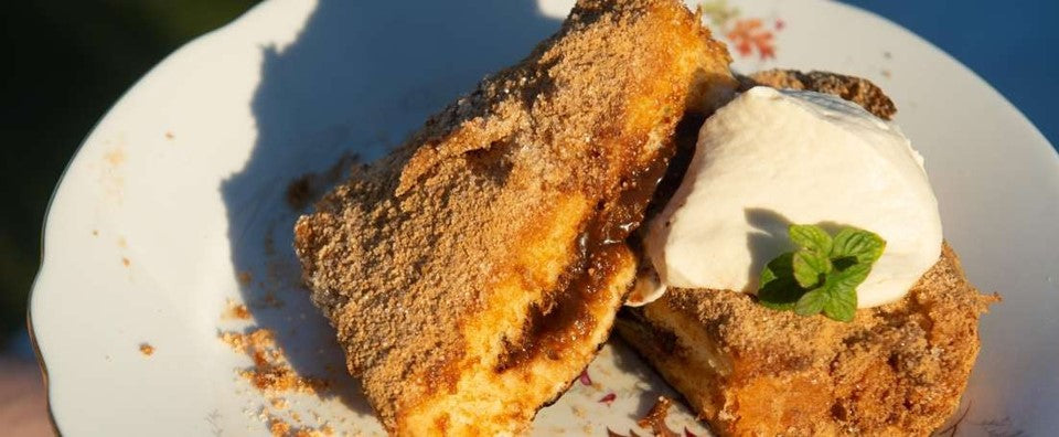 NUTELLA STUFFED FRENCH TOASTS