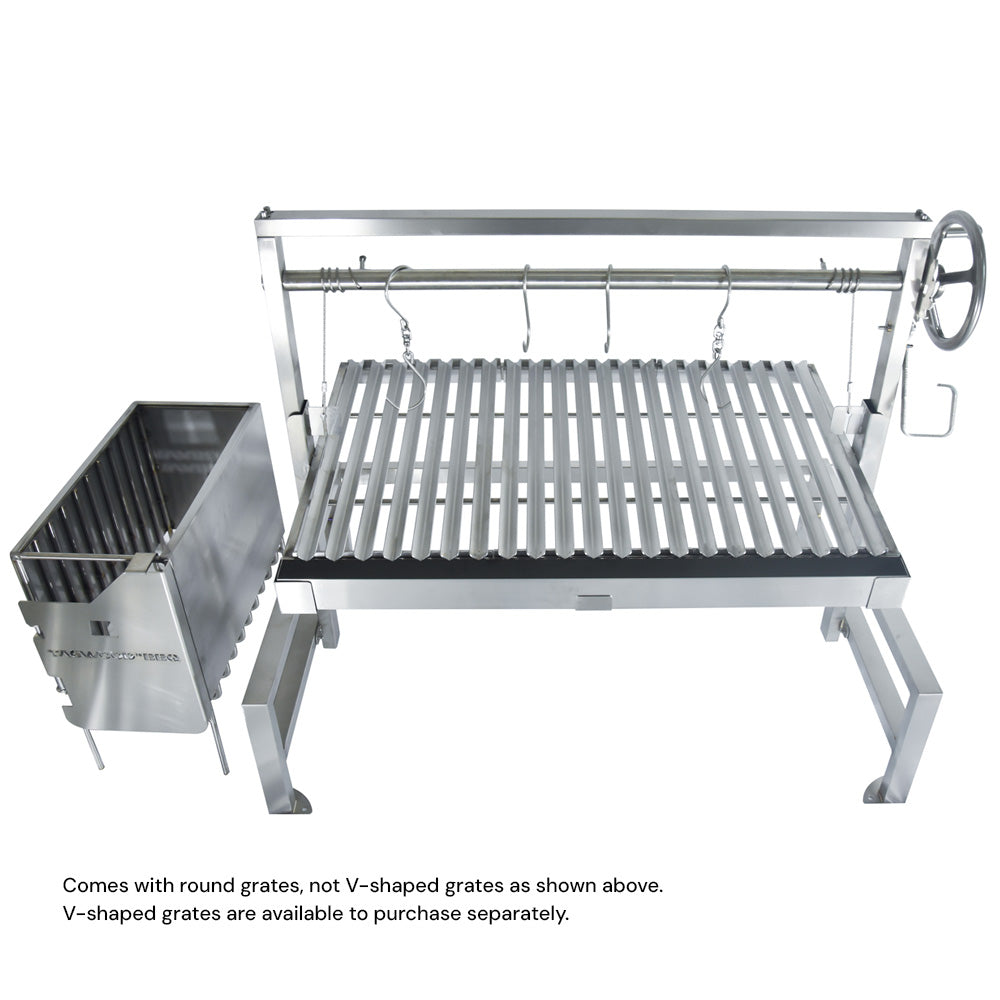 Tagwood BBQ09SS Insert-Style Argentine Parrilla Grill