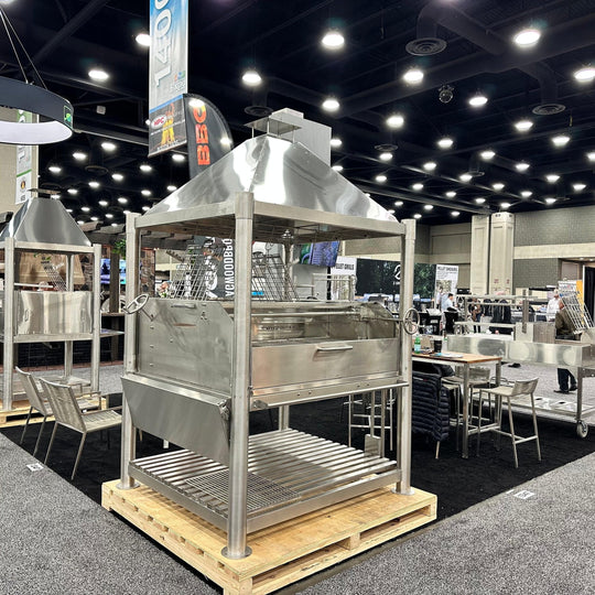 Tagwood BBQ22SS XL Argentine Charcoal Woodfired Parrilla Grill