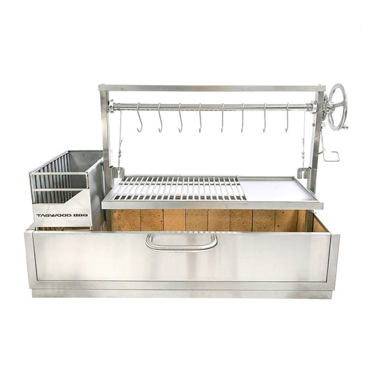 BBQ05SS Santa Maria Argentine Charcoal & Woodfired Parrilla Grill