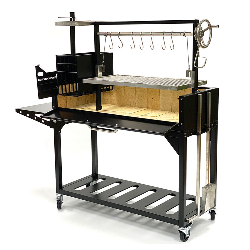 BBQ03SI Argentine Santa Maria Charcoal & Woodfired Parrilla Grill