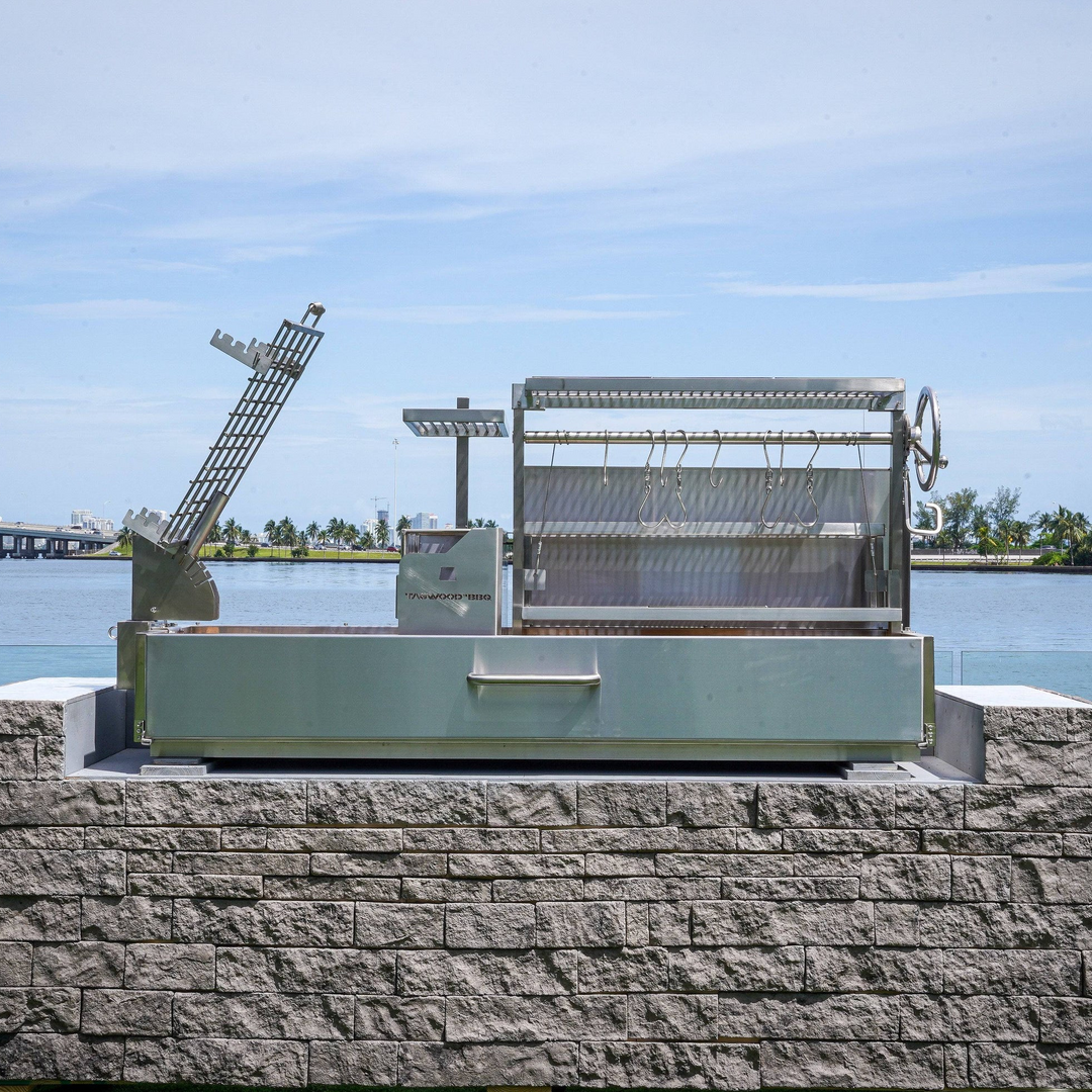 Argentine Santa Maria Wood Fire & Charcoal Gaucho Grill | BBQ08SS