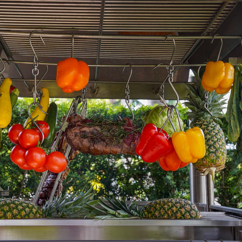 argentinian parrilla vegetable grill - BBQ12SS