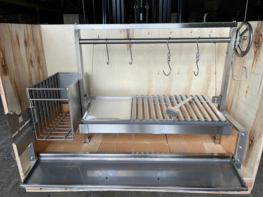 BBQ05SS Santa Maria Argentine Charcoal & Woodfired Parrilla Grill