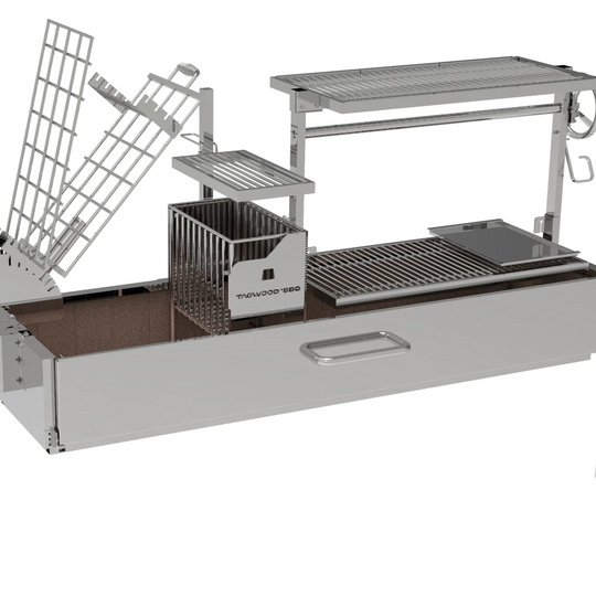 Argentine Santa Maria Wood Fire & Charcoal Gaucho Grill | BBQ08SS