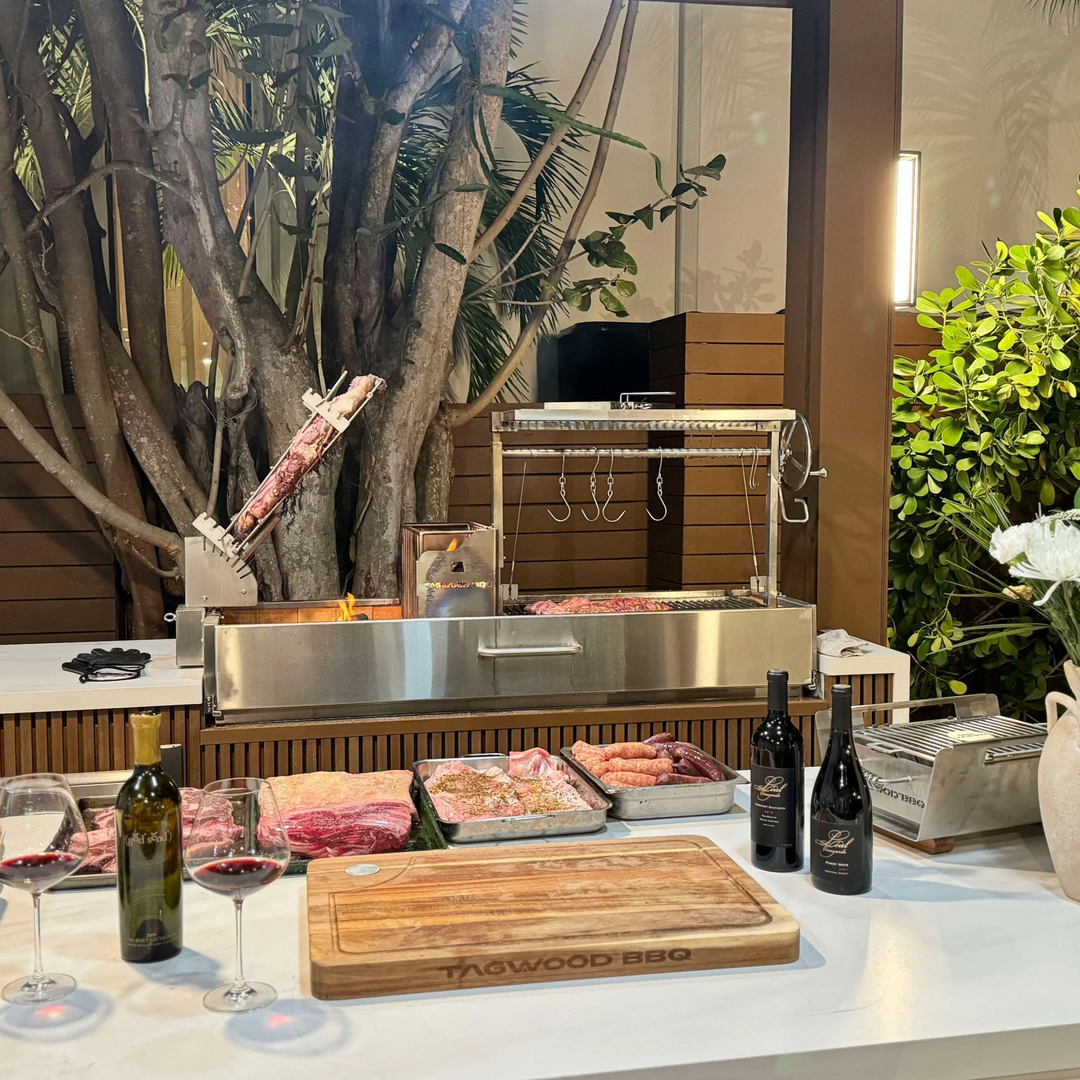 Argentine Santa Maria Wood Fire & Charcoal Gaucho Grill | BBQ08SS