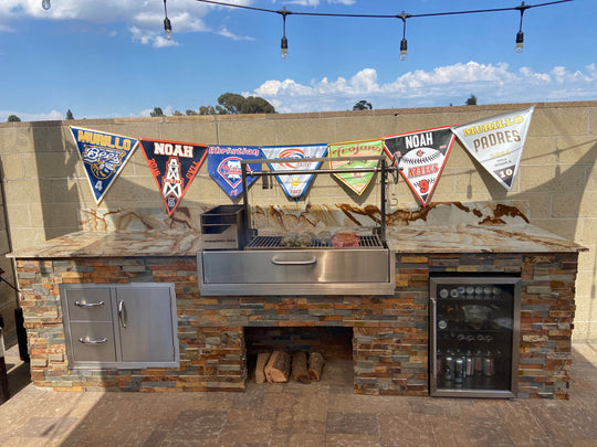 BBQ05SS Santa Maria Argentine Charcoal & Woodfired Parrilla Grill