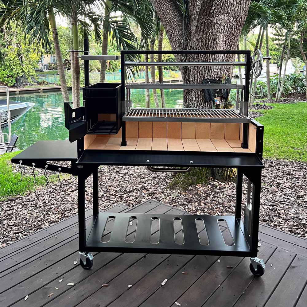 BBQ03SI Argentine Santa Maria Charcoal & Woodfired Parrilla Grill