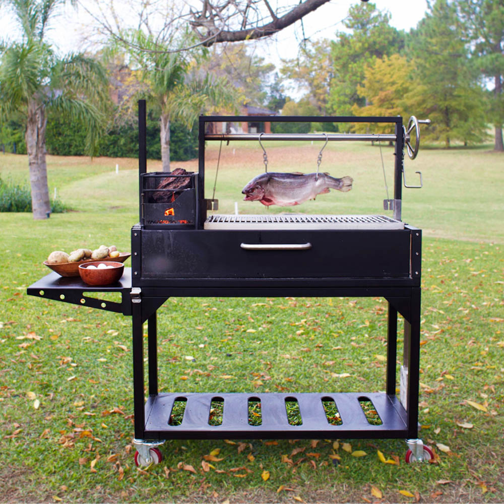 BBQ03SI Argentine Santa Maria Charcoal & Woodfired Parrilla Grill
