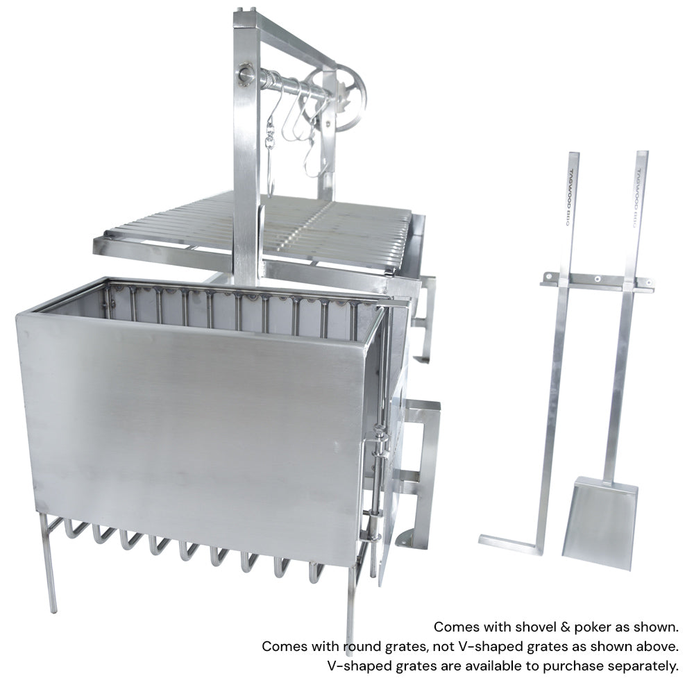 Tagwood BBQ09SS Insert-Style Argentine Parrilla Grill