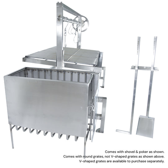 Tagwood BBQ09SS Insert-Style Argentine Parrilla Grill