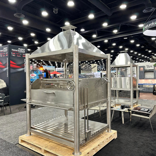 Tagwood BBQ22SS XL Argentine Charcoal Woodfired Parrilla Grill