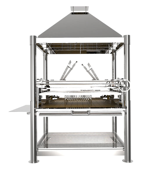 Tagwood BBQ22SS XL Argentine Charcoal Woodfired Parrilla Grill