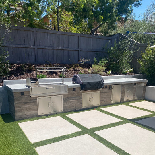 BBQ05SS Santa Maria Argentine Charcoal & Woodfired Parilla Grill