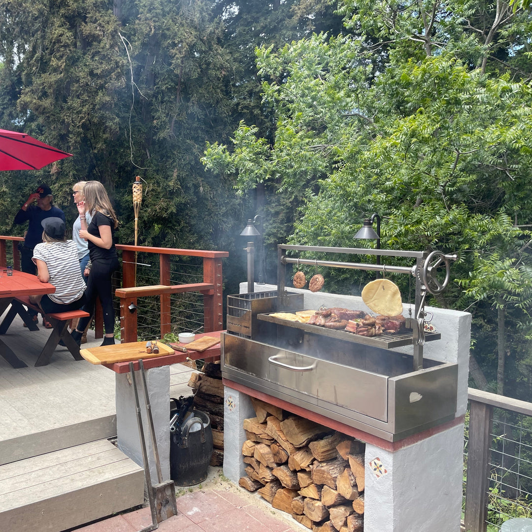 BBQ05SS Santa Maria Argentine Charcoal & Woodfired Parilla Grill