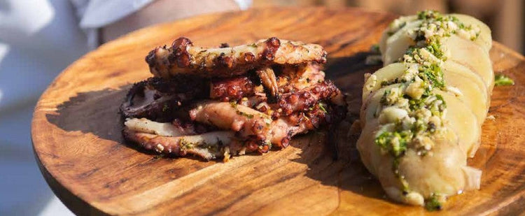 LEMON PROVENÇAL SPANISH OCTOPUS – Tagwood BBQ - Argentine Premium Grills