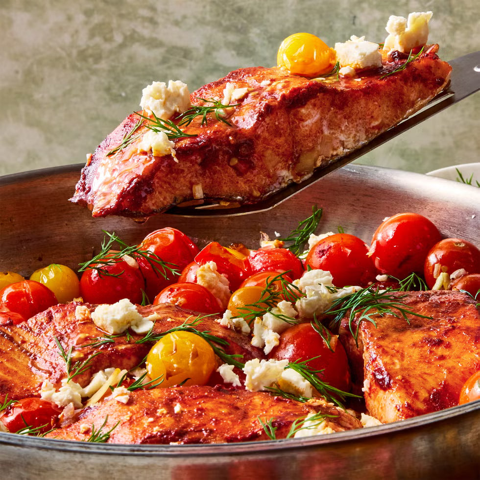 Summer Salmon Skillet