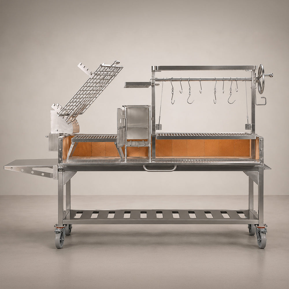 Argentine Extra Large Charcoal & Woodfired Parrilla Grill | BBQ26SS