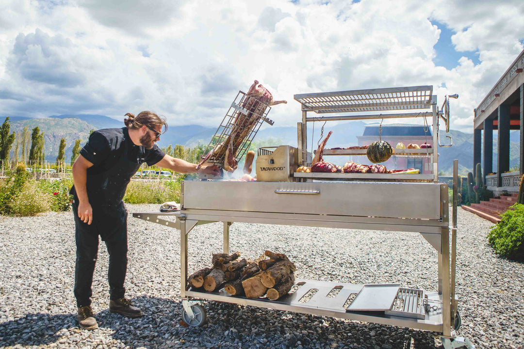 Argentine Extra Large Charcoal & Woodfired Parrilla Grill | BBQ26SS