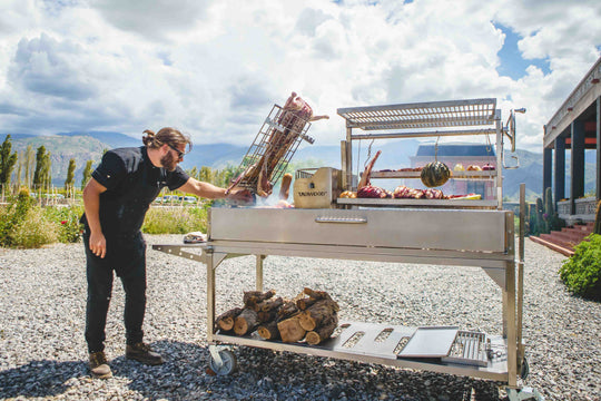 Argentine Extra Large Charcoal & Woodfired Parrilla Grill | BBQ26SS