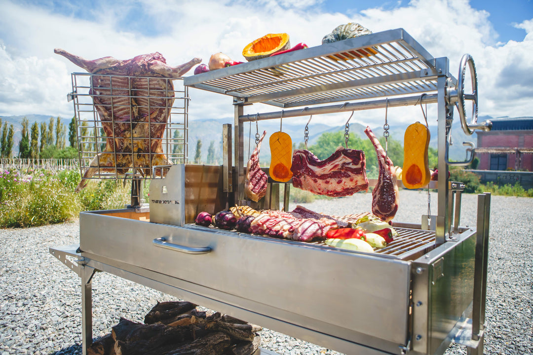 Argentine Extra Large Charcoal & Woodfired Parrilla Grill | BBQ26SS