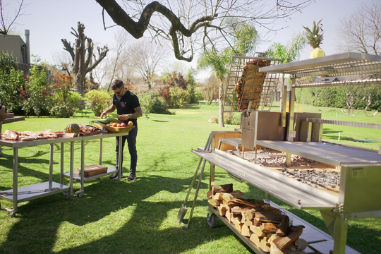 Argentine Extra Large Charcoal & Woodfired Parrilla Grill | BBQ26SS