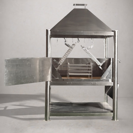 Tagwood BBQ22SS XL Argentine Charcoal & Woodfired Parrilla Grill