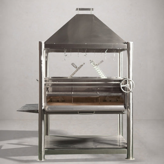 Tagwood BBQ22SS XL Argentine Charcoal & Woodfired Parrilla Grill