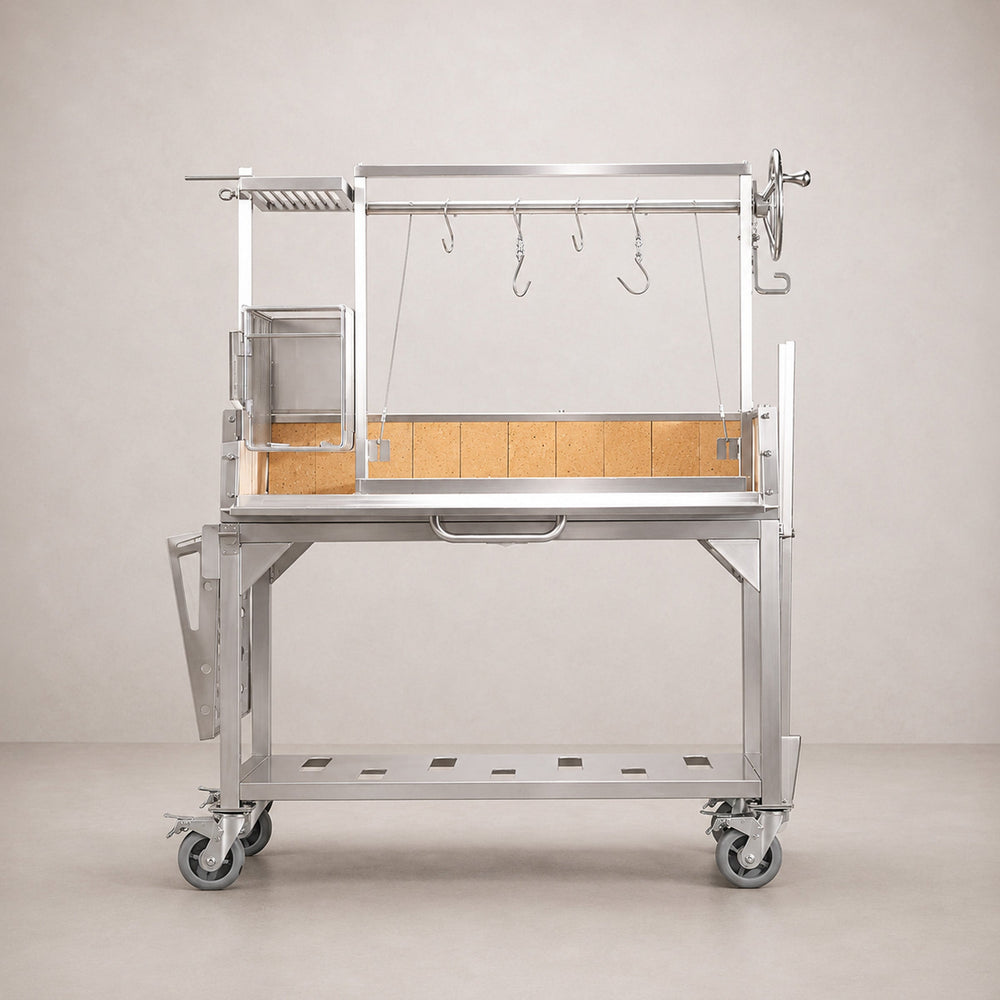 Tagwood BBQ23SS XL Argentine Charcoal & Woodfired Parrilla Grill