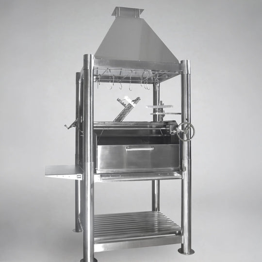 Tagwood BBQ02SS Argentine Charcoal & Woodfired Parrilla Grill