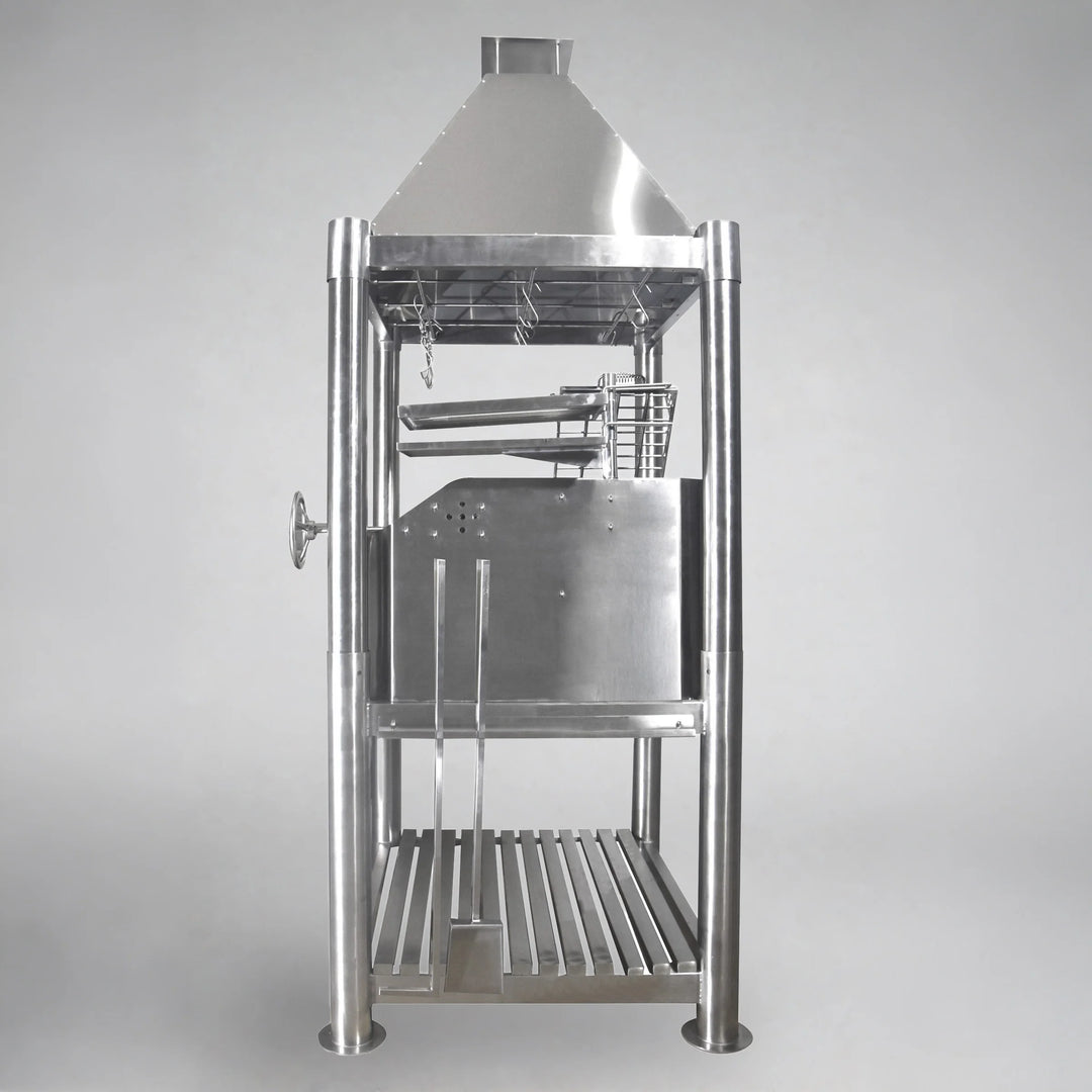 Tagwood BBQ02SS Argentine Charcoal & Woodfired Parrilla Grill