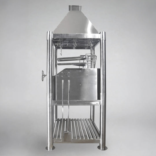 Tagwood BBQ02SS Argentine Charcoal & Woodfired Parrilla Grill