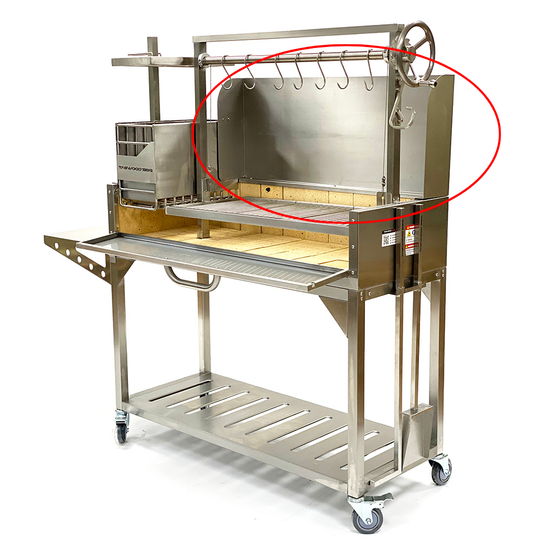 Tagwood BBQ51SS Stainless Steel Wind Guard