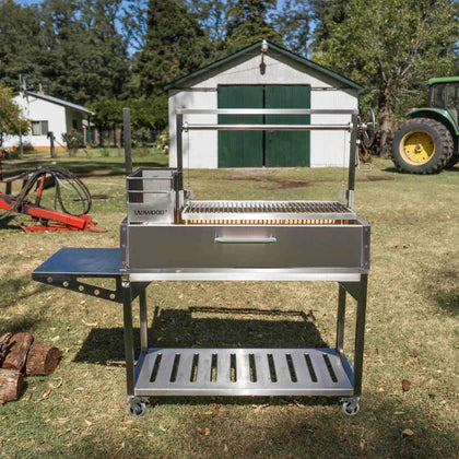 BBQ03SS Argentine Santa Maria Charcoal & Woodfired Parrilla Grill