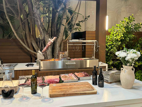 Argentine Santa Maria Wood Fire & Charcoal Gaucho Grill | BBQ08SS
