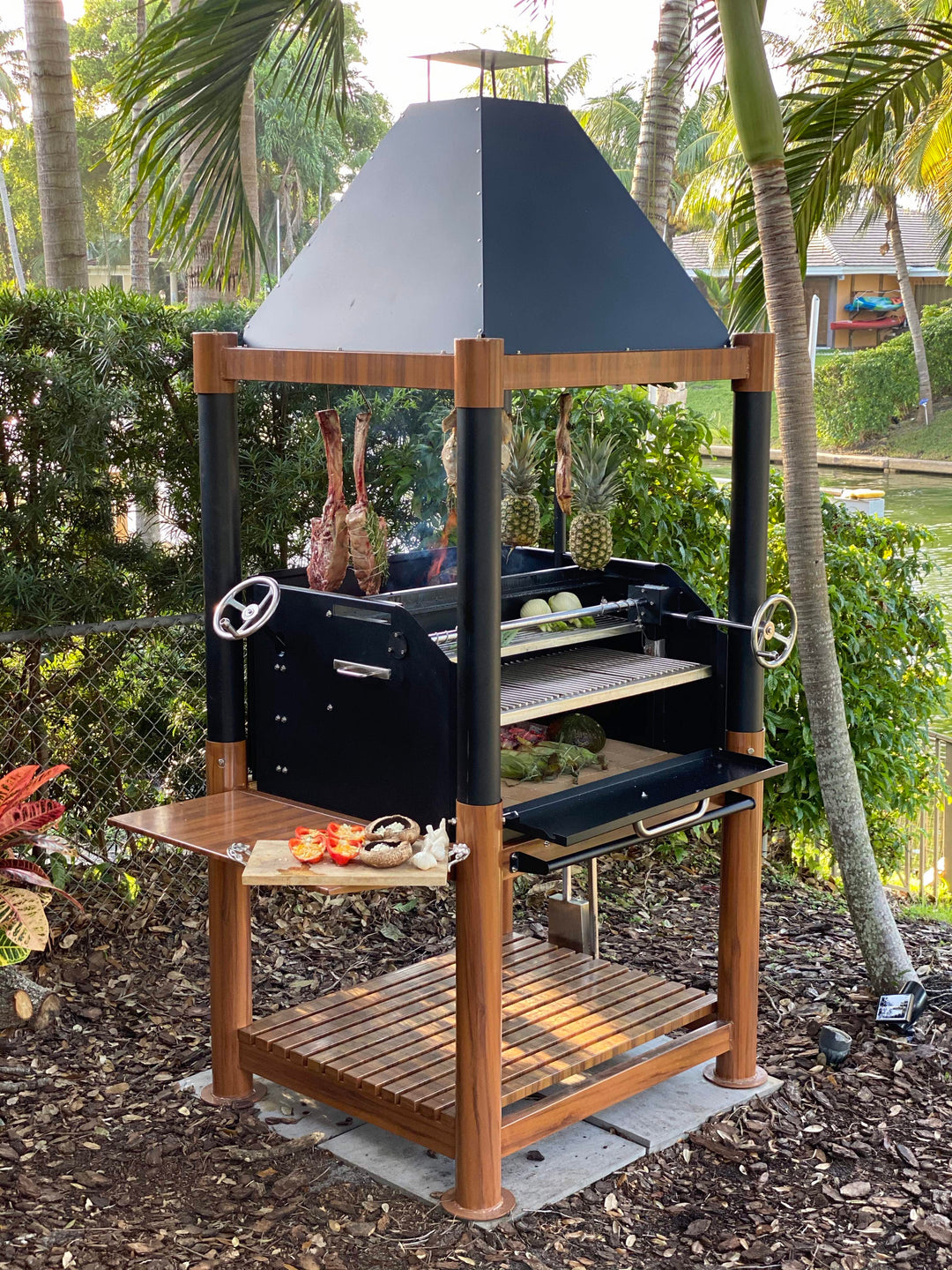 Tagwood BBQ02SI Argentine Charcoal & Woodfired Parrilla Grill