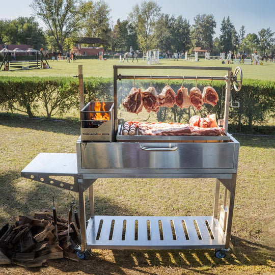Tagwood BBQ Argentine Santa Maria Wood Fire & Charcoal Grill | BBQ03SS