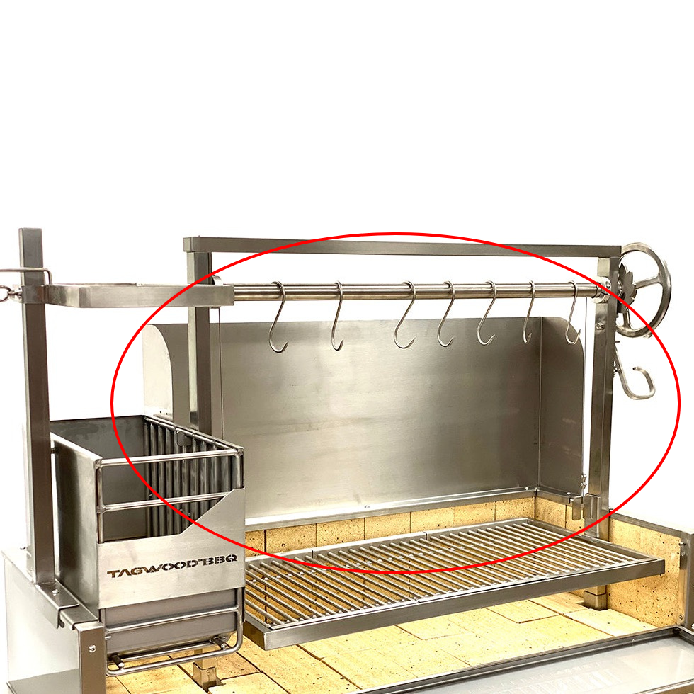 Tagwood BBQ51SS Stainless Steel Wind Guard
