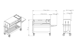 Load image into Gallery viewer, Tagwood BBQ Argentine Wood Fire &amp; Charcoal Gaucho Grill | BBQ18SI
