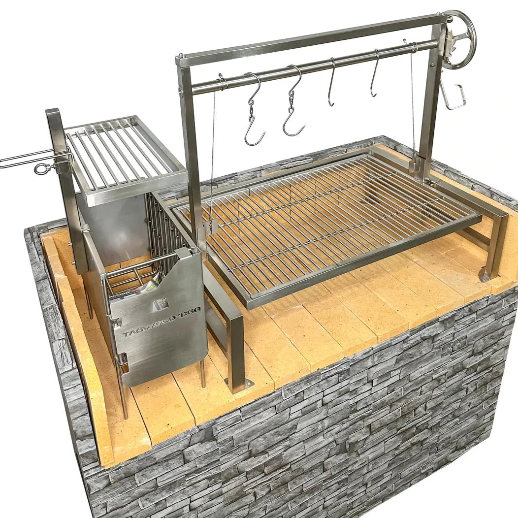 Tagwood BBQ Insert Style Argentine Grill without firebricks BBQ09SS