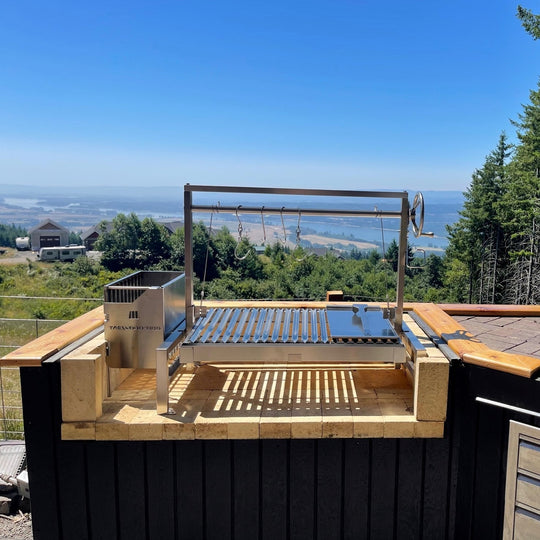 Tagwood BBQ09SS Insert-Style Argentine Parrilla Grill