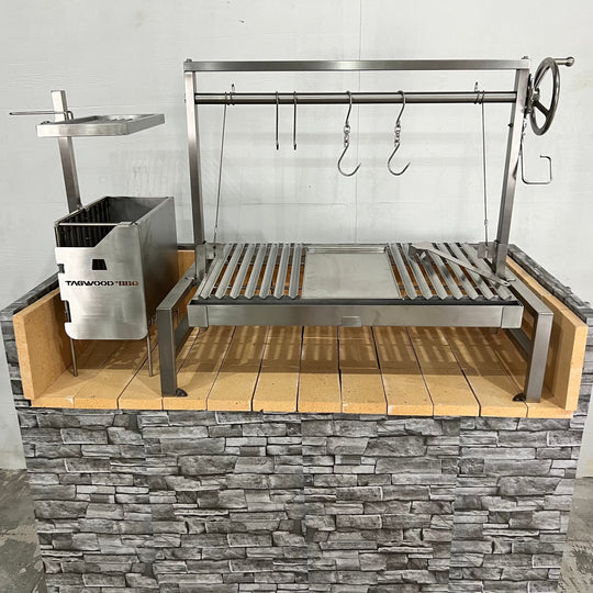 Tagwood BBQ Insert Style Argentine Grill without firebricks BBQ09SS