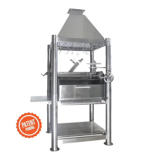 Tagwood BBQ02SS Argentine Charcoal & Woodfired Parilla Grill