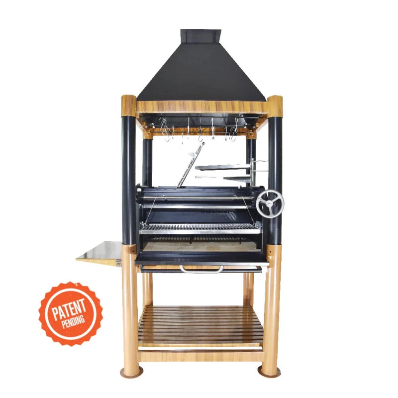 Load image into Gallery viewer, Tagwood BBQ Argentine Wood Fire &amp; Charcoal Grill | BBQ02SI
